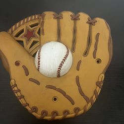 Baseball Mitt Wall Decor