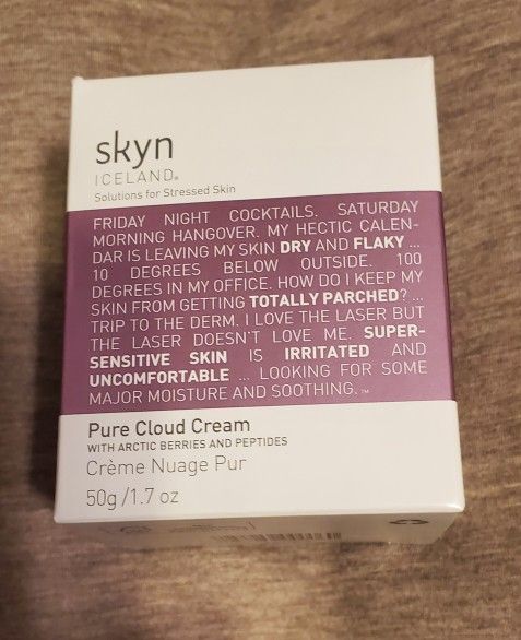 New Skyn Iceland Pure Cloud Cream Full Size 50g/1.07 oz