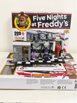 McFarlane Five Nights at Freddy's Parts/Service Set 209 Pieces Foxy Chica