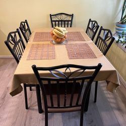 Dining Table With Six Chairs