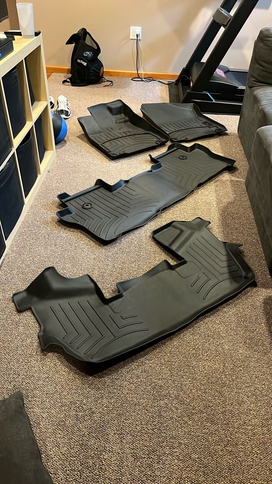 2016-2022 Weathertech Honda Pilot All Season Floor Mats