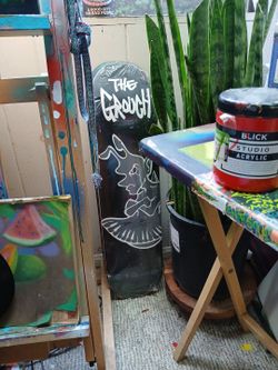 The GROUCH Skate Deck Signed