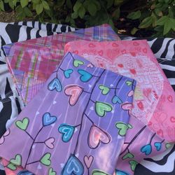 Set Of Stretch Adjustable Book Covers For School Books Or Fun