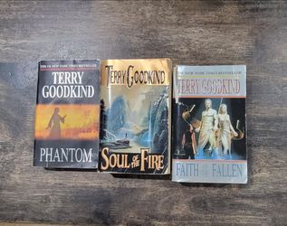 Terry Goodkind 3 books