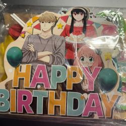 Spy Family Anya Party Supplies