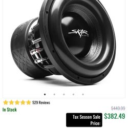 12” Skar Zvx In Ported Atrend Enclosure