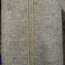 10k Rope Chain 7 Grams 