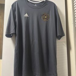 Adidas LAFC Los Angeles FC Soccer Jersey Gray Gold