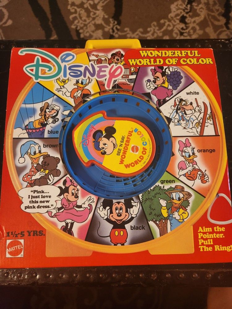 Vintage Disney See' N Stay With Original Box