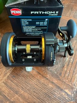 Penn Fathom II 40sd (brand new)