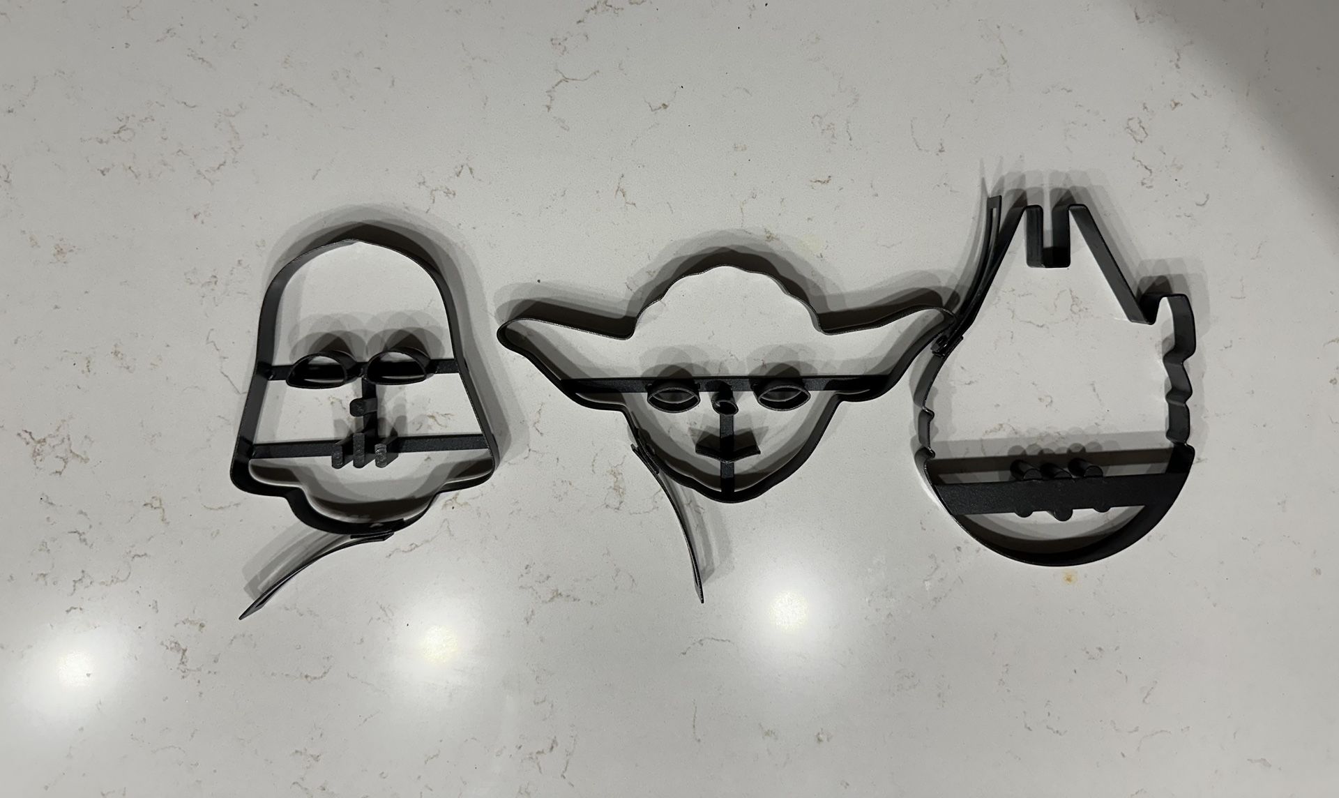 Star Wars Metal Pancake Molds (3)