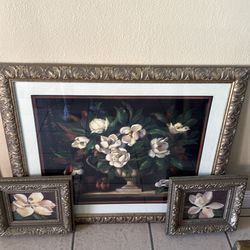 Cuadro de magnolias