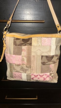 Vintage Coach patchwork