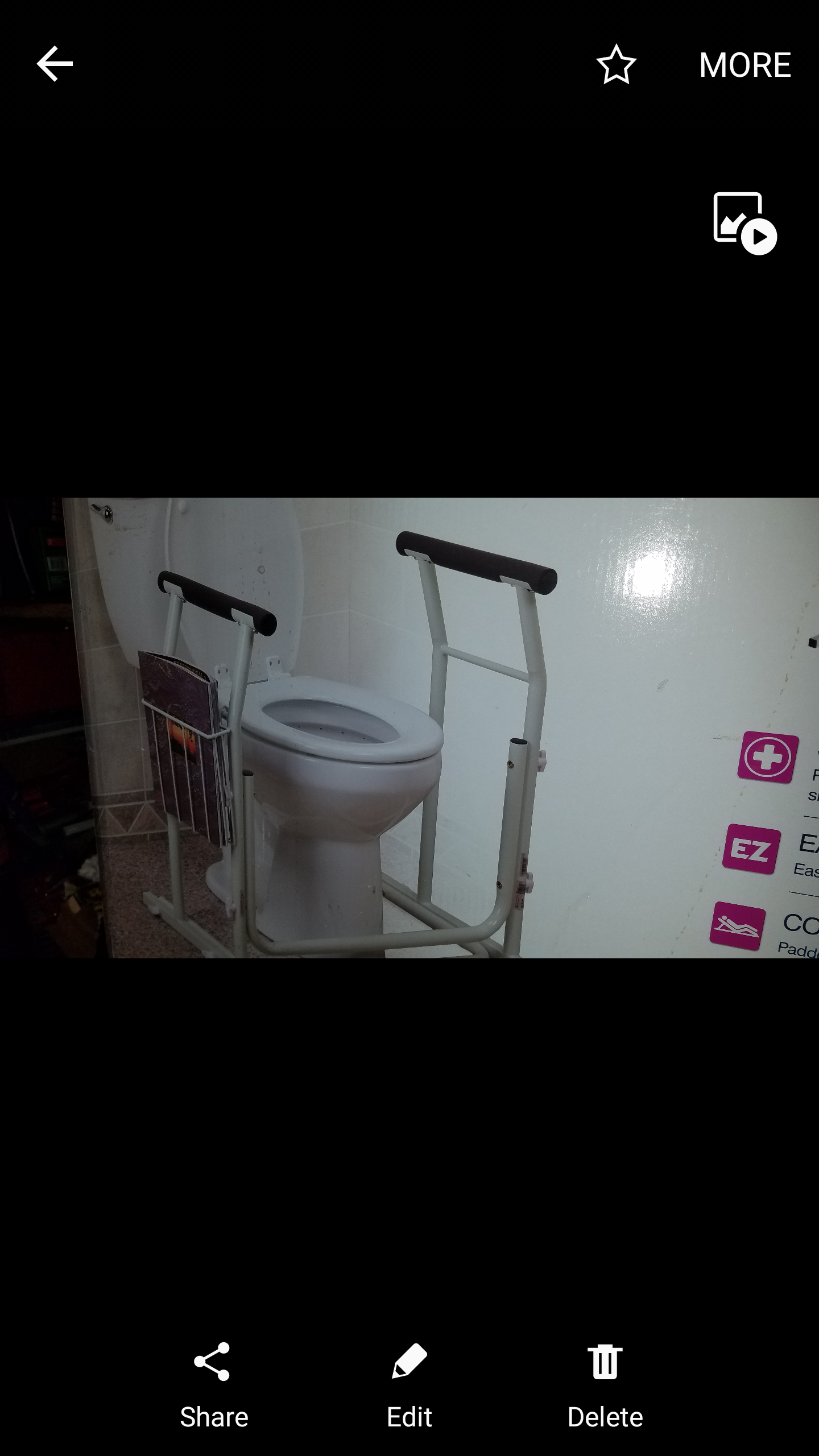 SAFETY BARS FOR TOILET