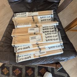 12 Packs of Pro Mark TX747W Hickory Wood Tips