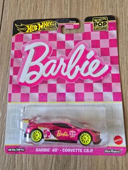 Hotwheels Corvette Barbie Real Riders
