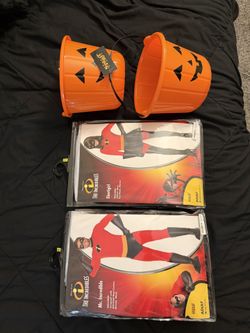 Incredibles Costume Adult Medium Mr Incredible and Elastigirl