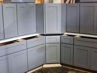 Gray Kitchen Cabinets