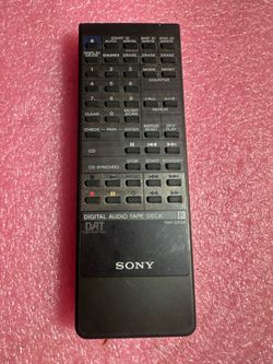 SONY - RM-D55A - DAT Remote Control