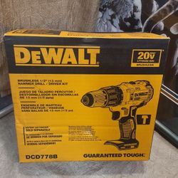 NEW DEWALT 20V BRUSHLESS 1/2 HAMMER DRILL 