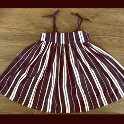 Girls Dress 12-18 Months Navy Blue Stripe Old Navy 