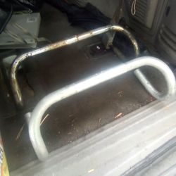 Two road bike handlebars