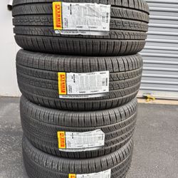 215 55 17 Pirelli P Zero All Season Tires 