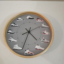Air Jordan Shoe Clock