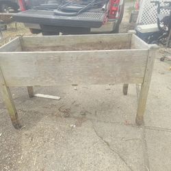 Price Is Firm.. Freestanding Planters Box