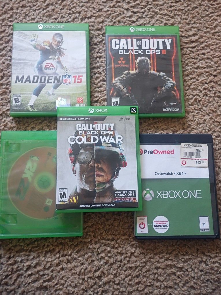 (4) Xbox One Games All For $25