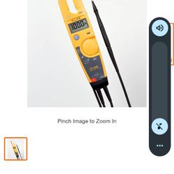 TEST & MEASUREMENT
PROCESS TOOLS

Fluke T5-1000-NIST 1000V Electrical Tester