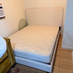 Queen Size Bed Frame & Mattress