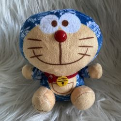 6” Doraemon Hawaii Plush doll - $50