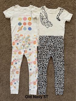 5T Girl Old Navy Summer Pajamas