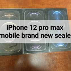iPhone 12 Pro Max Tmobile brand New Sealed 