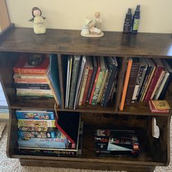 Lerliuo Toddler Book Shelves  with Toy Storage.