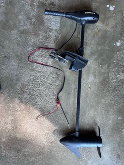 Barely used Minn kota endura max digital 55lb