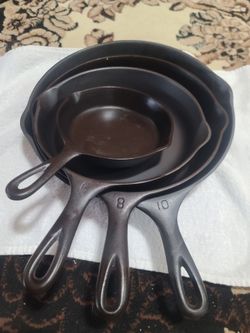 Vintage Top quality Wagner logo set. Clean seasoned.