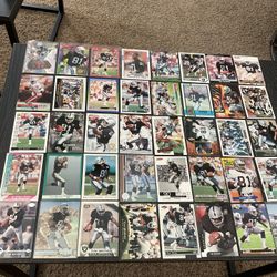 40 Tim Brown Football Cards With Rookies, Inserts Oakland Raiders Legend HOF 
