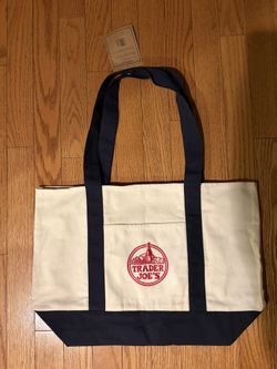 Trader Joe's Limited Edition Large Canvas Tote Bag
