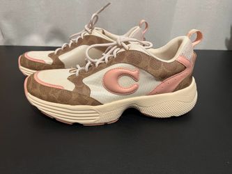 Coach Woman Strider Sneakers in Signature Canvas