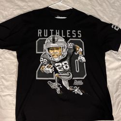 Raiders T-Shirt Josh Jacobs XLFirm Please Don’t Waste My Time