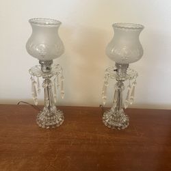 Pair Of Antique Lamps