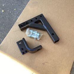 Universal Adjustable 2" TRAILER DRAW DROP BALL MOUNT Receiver Hitch 5,000 LB Cap