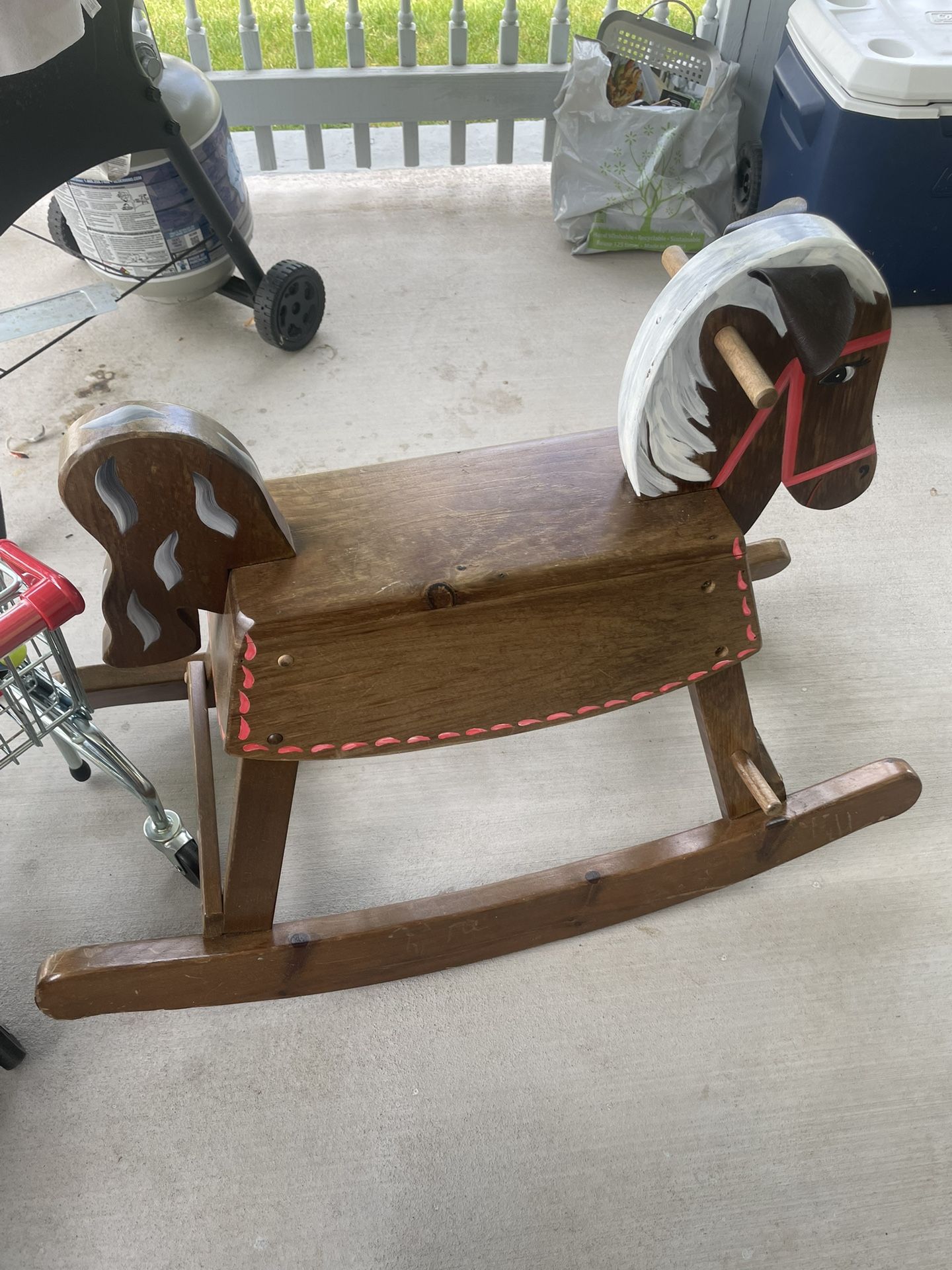 Wooden Rocking Horse