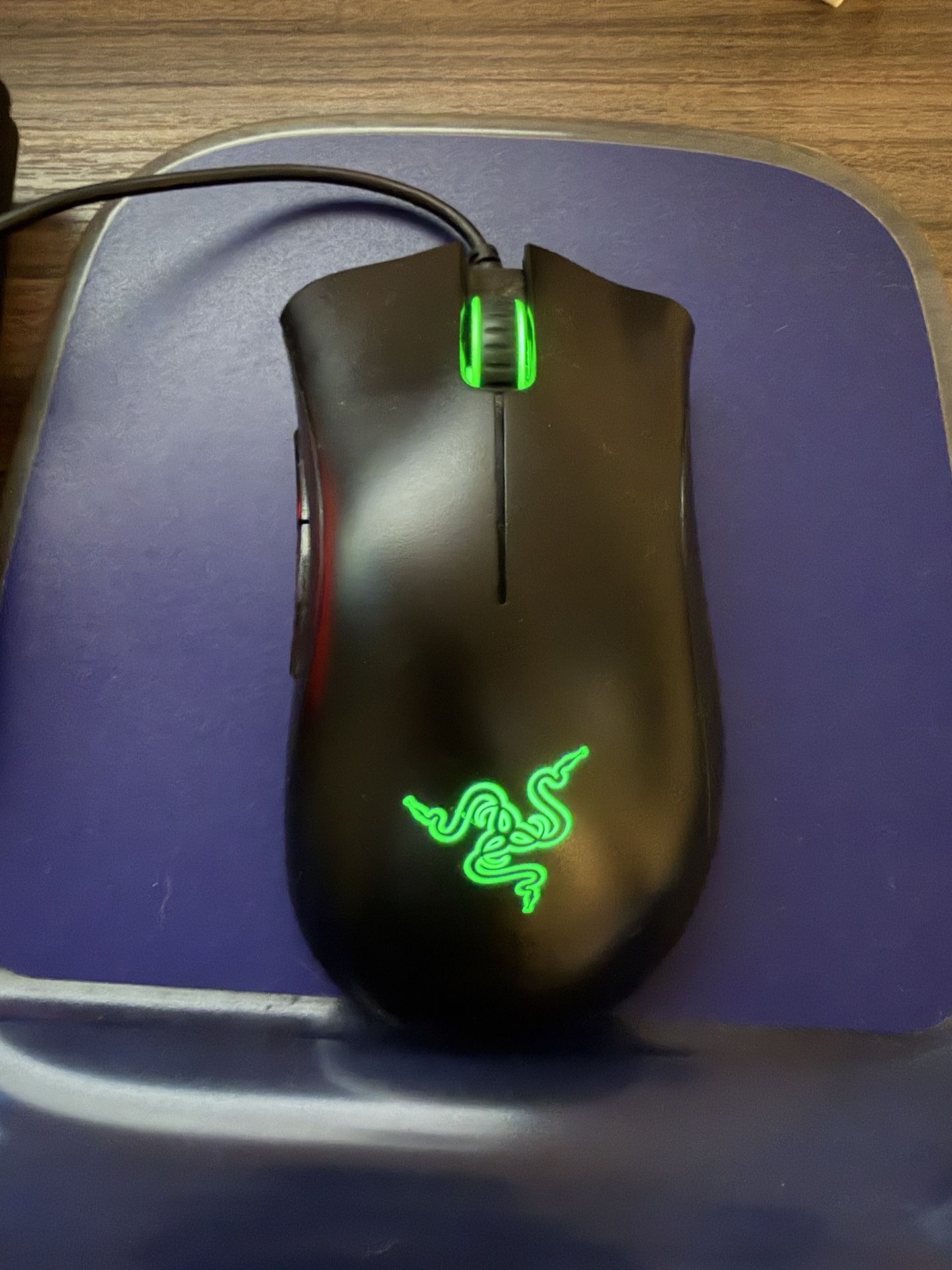 Razor Mouse with Mouse Pad
