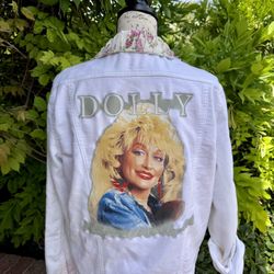 Dolly Cotton Jacket with Enhanced Collar-Large