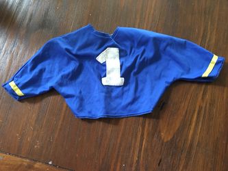 Dog football shirt size medium