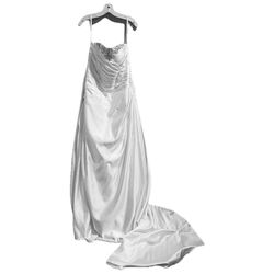David’s Bridal Plus- Size Wedding Dress with Beading Inset Size 16W