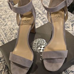 Vince Camuto  Heels - Size 9.5 (Evening Grey) - Worn Once